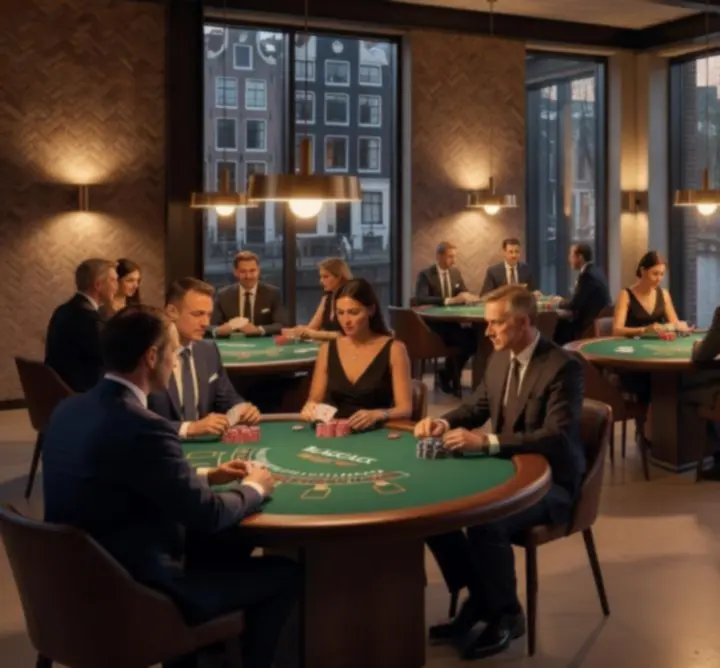 Live pokertoernooi in een stijlvolle Nederlandse setting