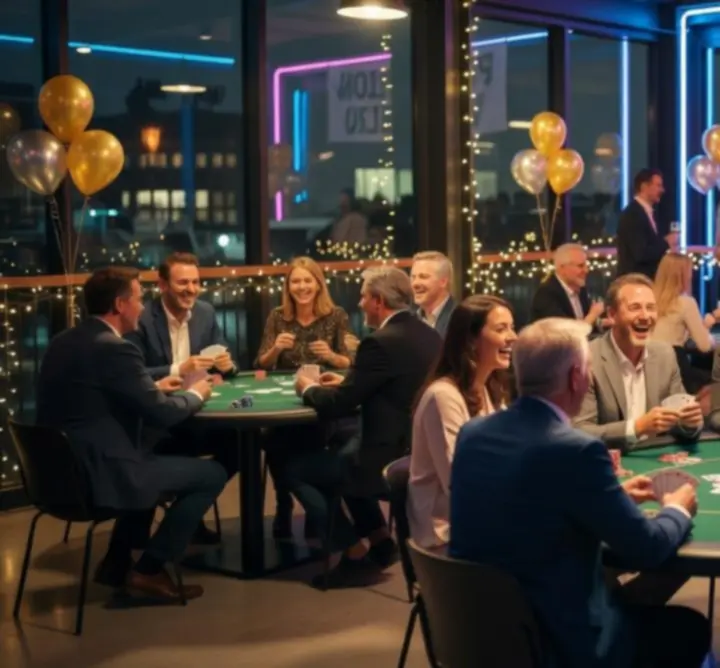 Sfeervolle thematische pokeravond bij DELTA ARANA